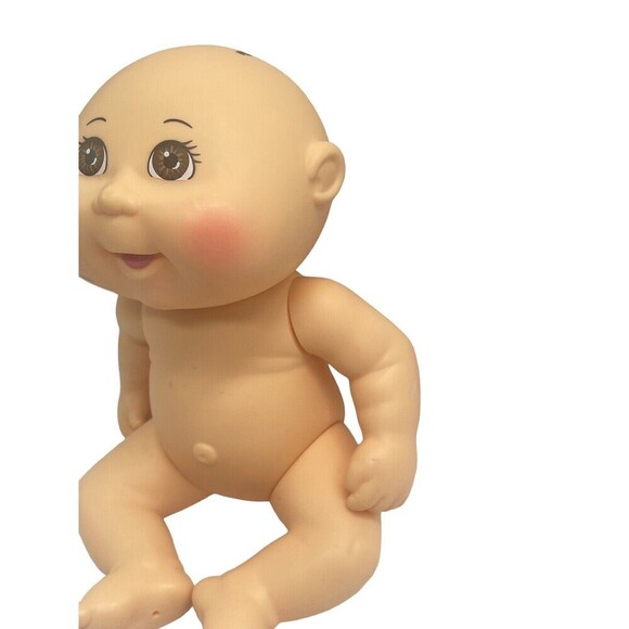 2016 OAA CABBAGE PATCH KIDS DOLL PREEMIE 9" HARD BODY BLUE EYES EYELASHES, BALD - Picture 3 of 15